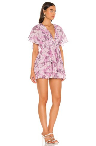 Tularosa Tate Mini Dress in Lyla Tropical Floral from Revolve.com | Revolve Clothing (Global)