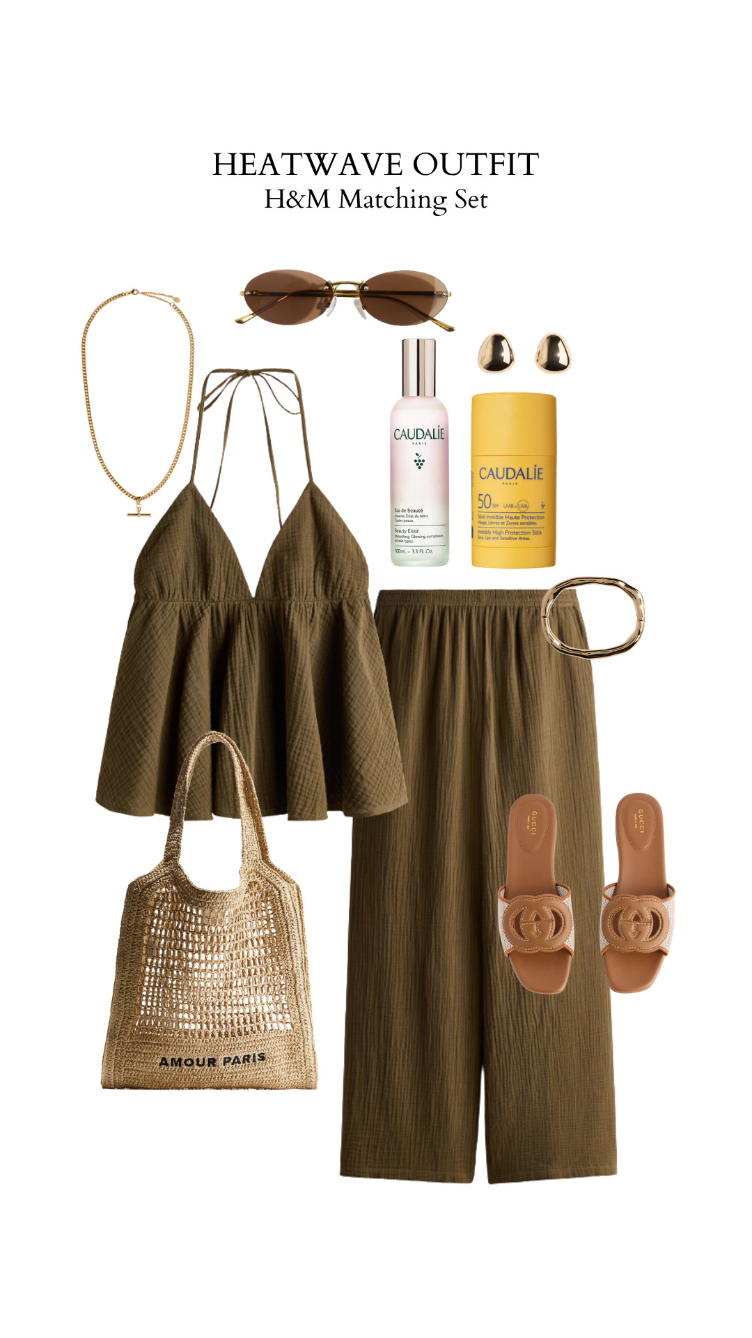 Heatwave outfit - h&m set! 

summer l heatwave l matching set