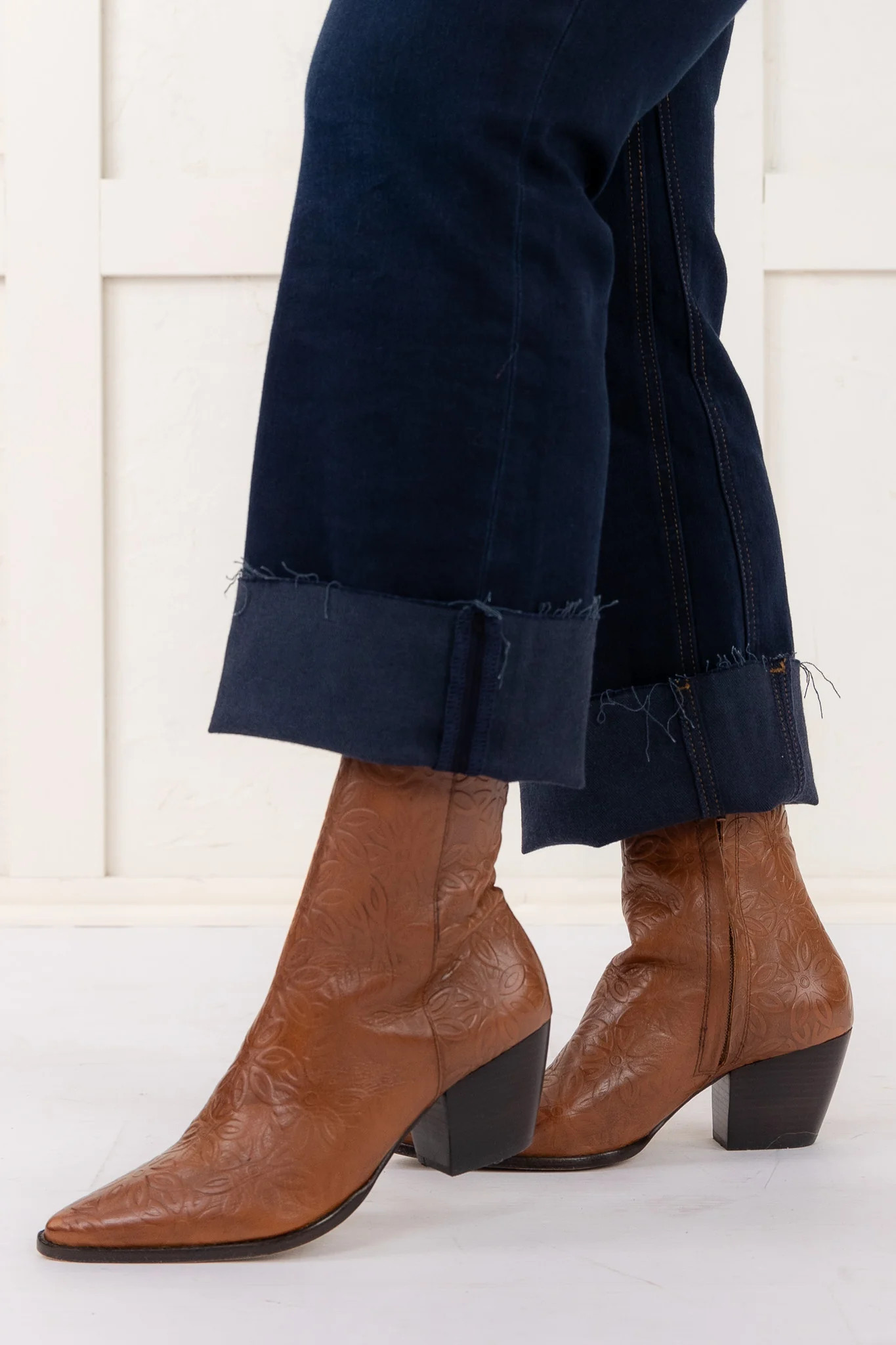 Caty Boot - Cognac Floral | Matisse - FINAL SALE | The Willow Tree