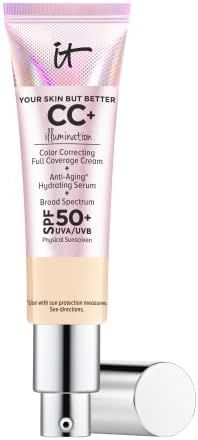 IT Cosmetics Your Skin But Better CC+ Cream Illumination, Light (W) - Color Correcting Cream, Ful... | Amazon (US)