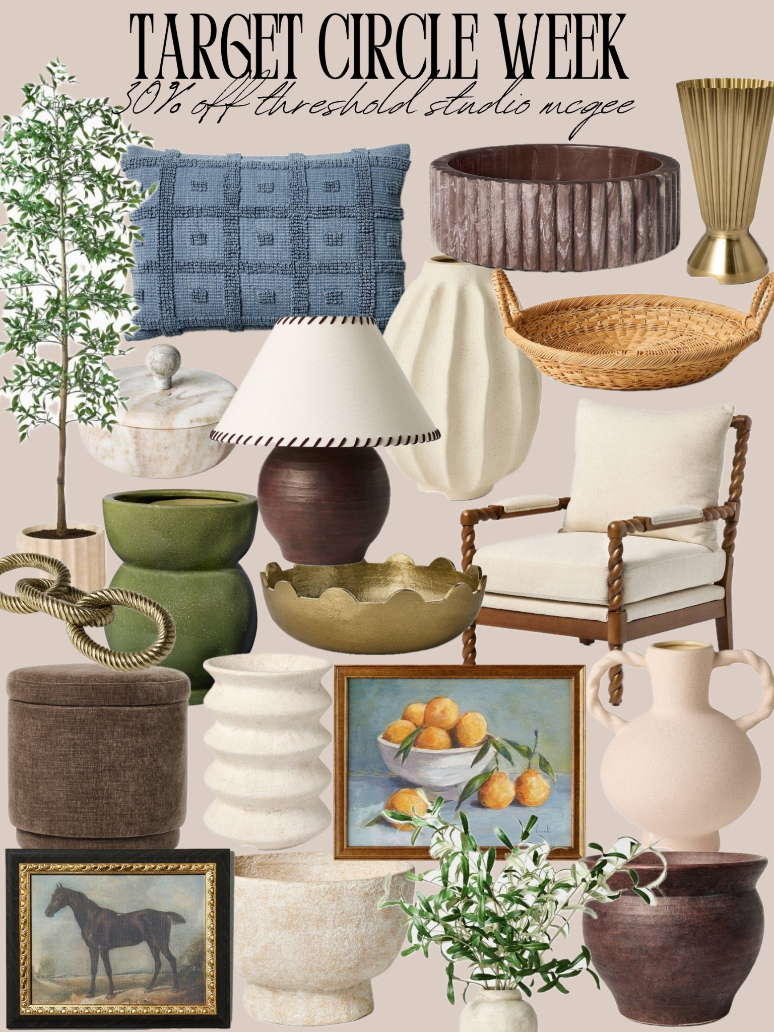 Target Circle Week — 30% off Studio McGee Threshold Items!

#LTKFamily #LTKHome #LTKSaleAlert