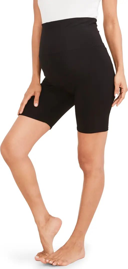 The Ultimate Over the Bump Maternity Bike Shorts | Nordstrom
