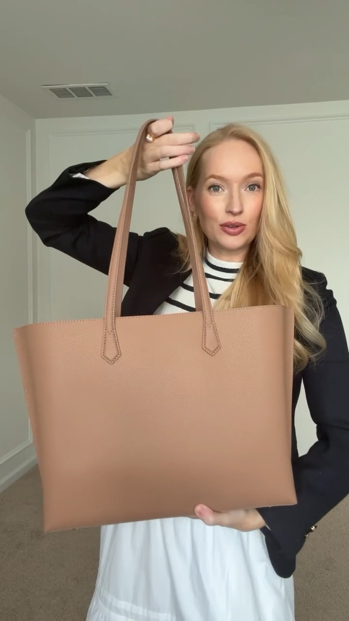 This Quince tote is great for work. Love that is has a middle compartment for storage!

#LTKItBag #LTKStyleTip #LTKWorkwear
