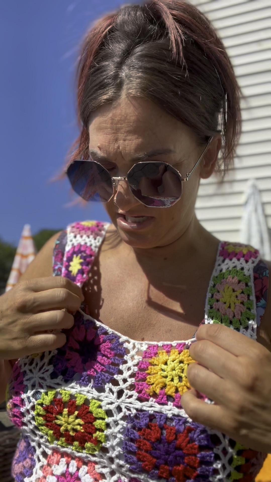 Boho crochet top perfect for summer! I’ll be wearing as a swim coverup, but would be super cute with denim shorts too! Other colors, runs a little oversized, but is a crop fit

#LTKSwim #LTKVideo #LTKSeasonal