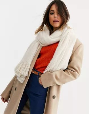 Free People whisper fringe blanket scarf | ASOS UK