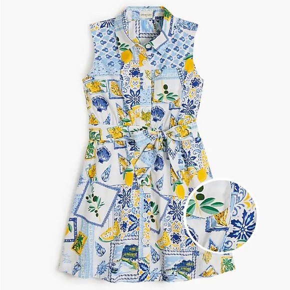 Girls' tie-waist shirtdress | Poshmark