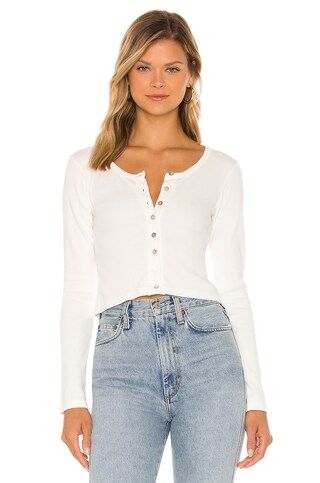 Tularosa Green The Olivia Top in White from Revolve.com | Revolve Clothing (Global)