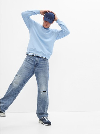 100% Organic Cotton '90s Loose Jeans with Washwell | Gap (US)