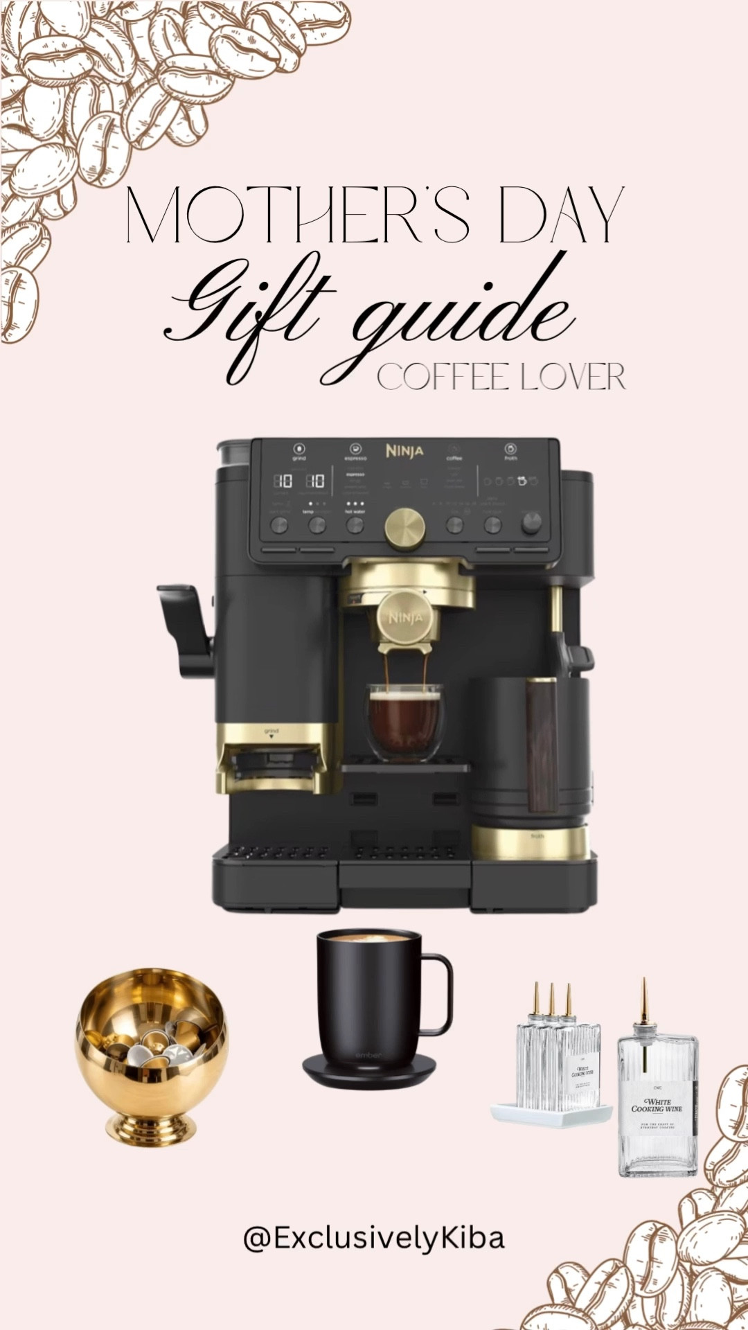 Mother’s Day gift idea for the mom who runs on coffee (but make it luxury ☕✨)

#MothersDayGifts
#CoffeeLovers
#GiftGuide
#CoffeeObsessed
#CoffeeBar

#LTKmomlife #LTKMothersDay #LTKHome