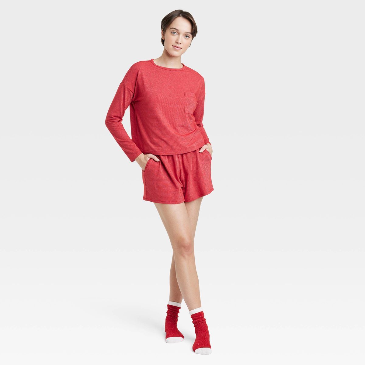 Women's 3pc Socks and Pajama Set - Colsie™ | Target