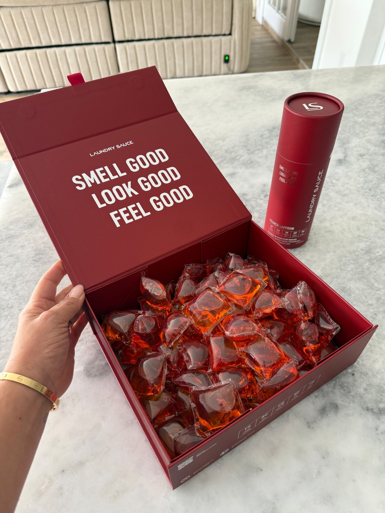 Love these laundry detergent pods + scent booster beads.  They are a cleaner formula and my favorite scent is French saffron. The best!  #outfit #home #mom 

#LTKHome #LTKmomlife #LTKOver40