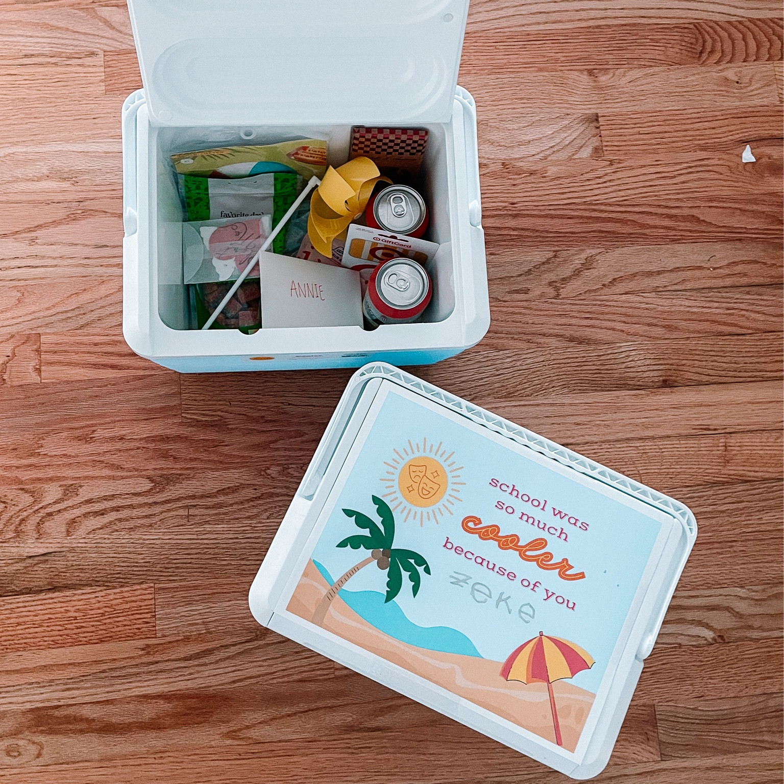 Throwing together this teacher gift was so fun! Gift giving + receiving is my love language so shopping for the people who pour into our kids is my fav. I think most people are out of school now (today’s my daughter’s last day!) but this would be such a cute gift for summer camps or any thank you really  

#LTKParties #LTKKids #LTKSeasonal