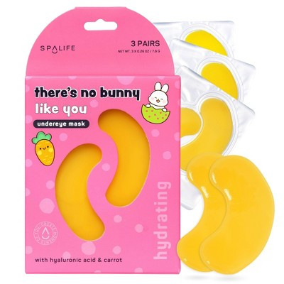 SpaLife Hydrating Undereye Mask - There's No Bunny Like You - 0.39 fl oz | Target