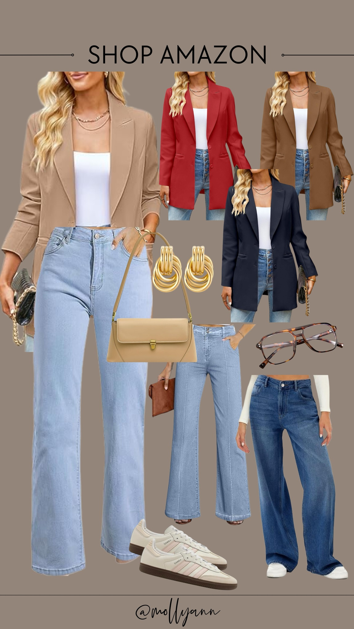 Amazon Blazer!! 
👏🏼 ❤️Comes in 8 colors!! 

#LTKFindsUnder50 #LTKOver40 #LTKStyleTip