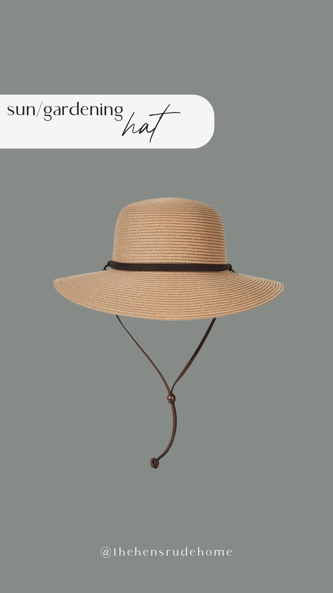 Gardening hat, straw hat, sun hat 

#LTKGiftGuide #LTKSeasonal