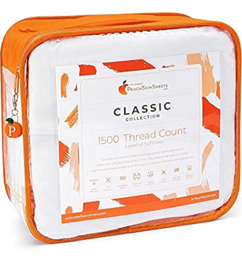 We have been using 🍑Peach Skin Sheets for years now.  Hands down the most durable, so soft, cool, and easiest to fit my California king mattress with the deep pockets sheets ever.  Our family loves them. 

#LTKhome #LTKfamily #LTKGiftGuide