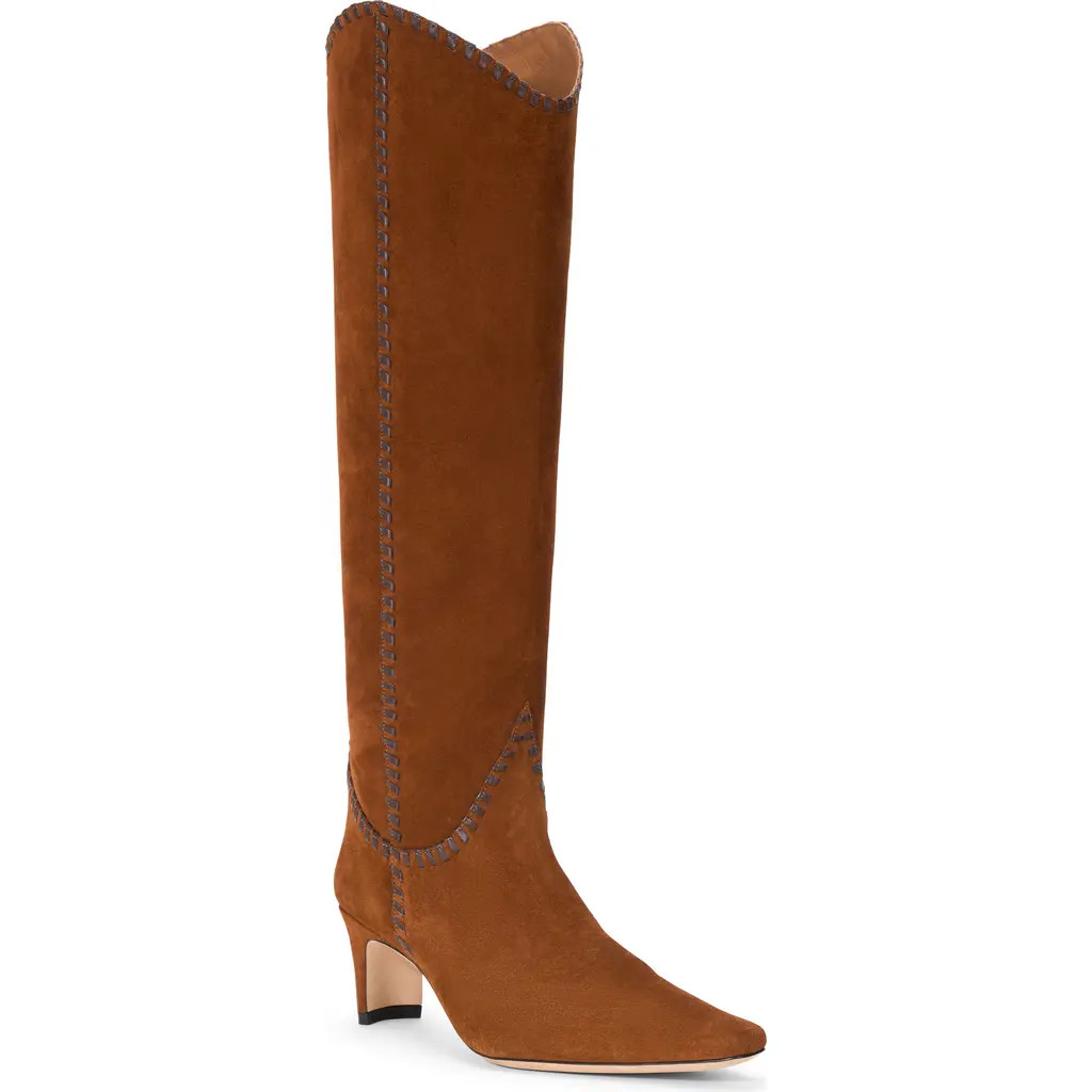 STAUD Western Wally Boot in Tabac/espresso at Nordstrom, Size 38 | Nordstrom