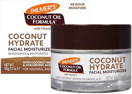 Palmer's Coconut Oil Formula Coconut Water Face Moisturizer, 1.7 Ounce Jar | Amazon (US)