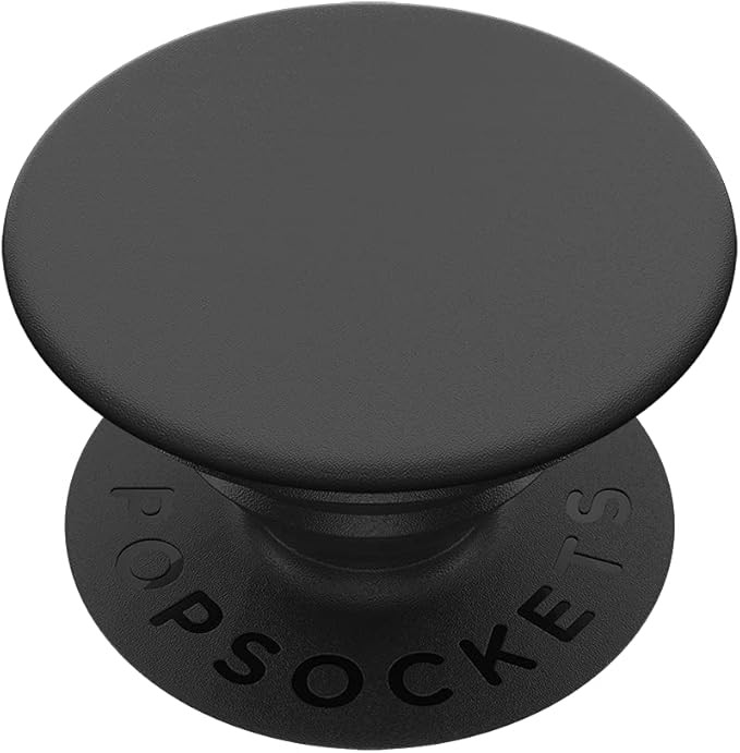 PopSockets: PopGrip with Swappable Top for Phones and Tablets - Black | Amazon (US)