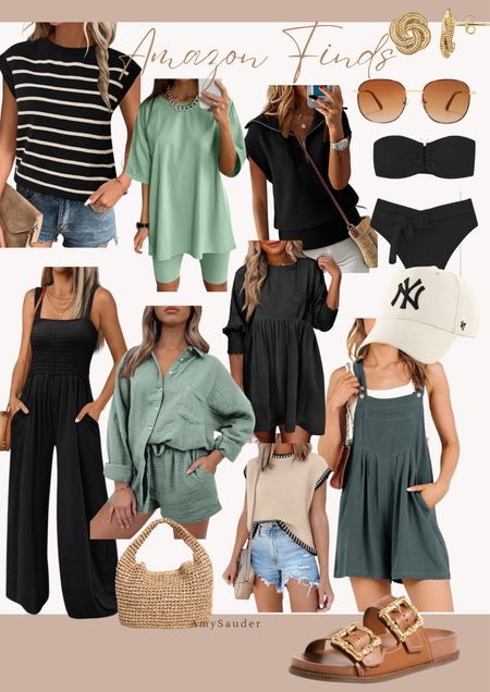 Amazon finds 
Jumpsuit 
Summer outfit 

#LTKstyletip #LTKfindsunder100 #LTKSeasonal