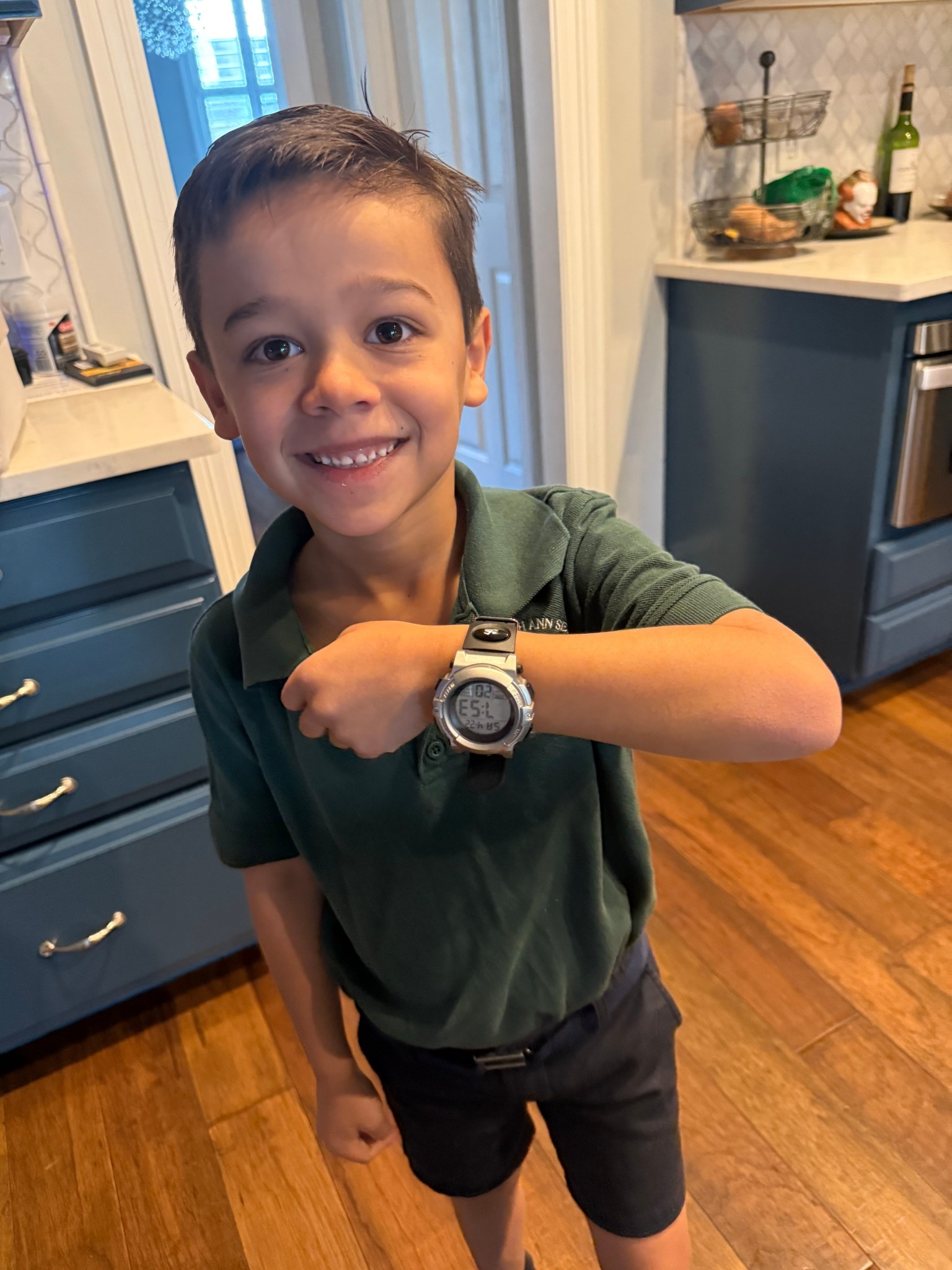 In case anyone else wanted to know what it’s like having a 7 year old with a new watch, this one is great! Now I always know what time it is 24/7😂😂😂 he loves it 

#LTKFindsUnder50 #LTKKids