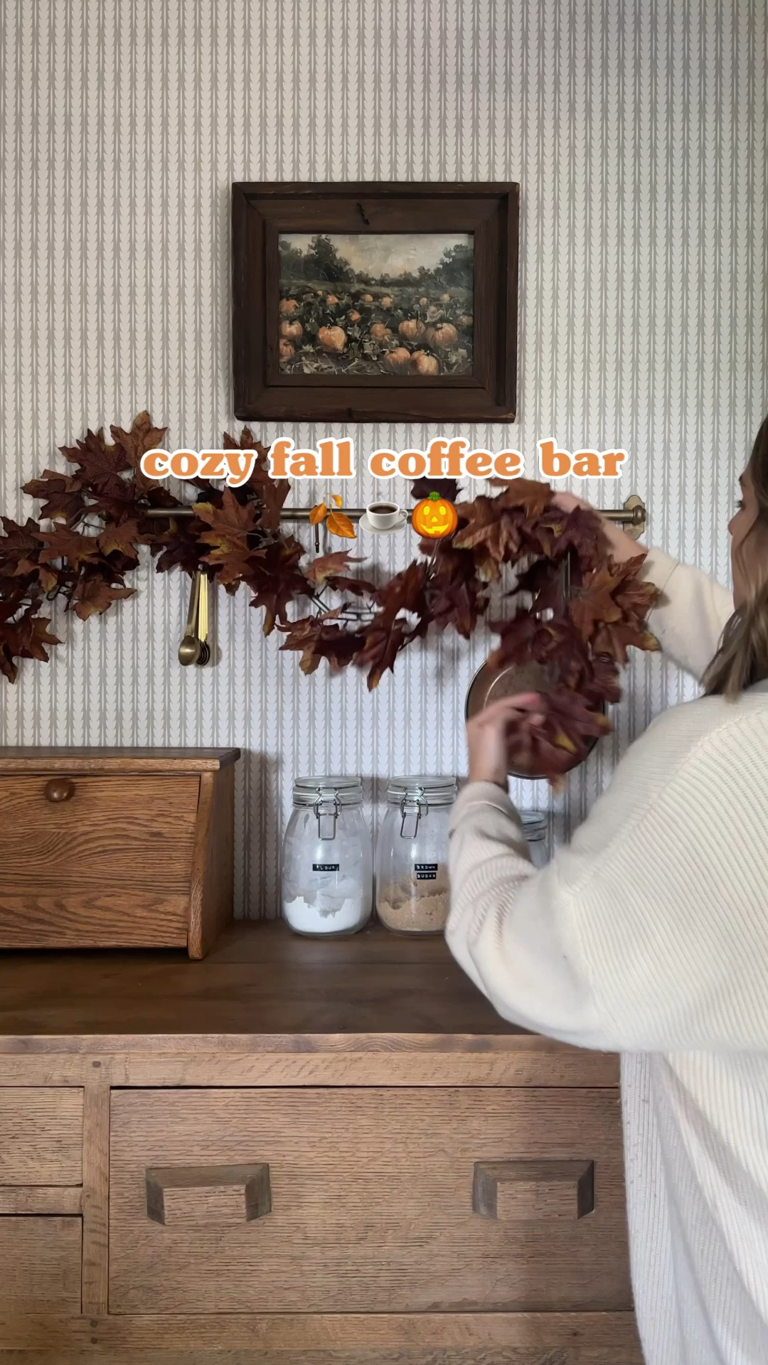 Cozy fall coffee bar styling 🧡🎃☕️
.
Shop all of my coffee bar essentials for the fall season!


Amazon finds, Amazon fall finds, coffee bar, coffee mugs, fall decor, Halloween decor, fall kitchen 

#LTKSeasonal #LTKVideo #LTKHome