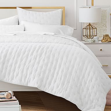 Amelia Tencel Quilt & Sham | Pottery Barn Teen | Pottery Barn Teen
