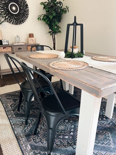 Farmhouse dining room chairs and tables

#LTKFindsUnder100 #LTKStyleTip #LTKHome