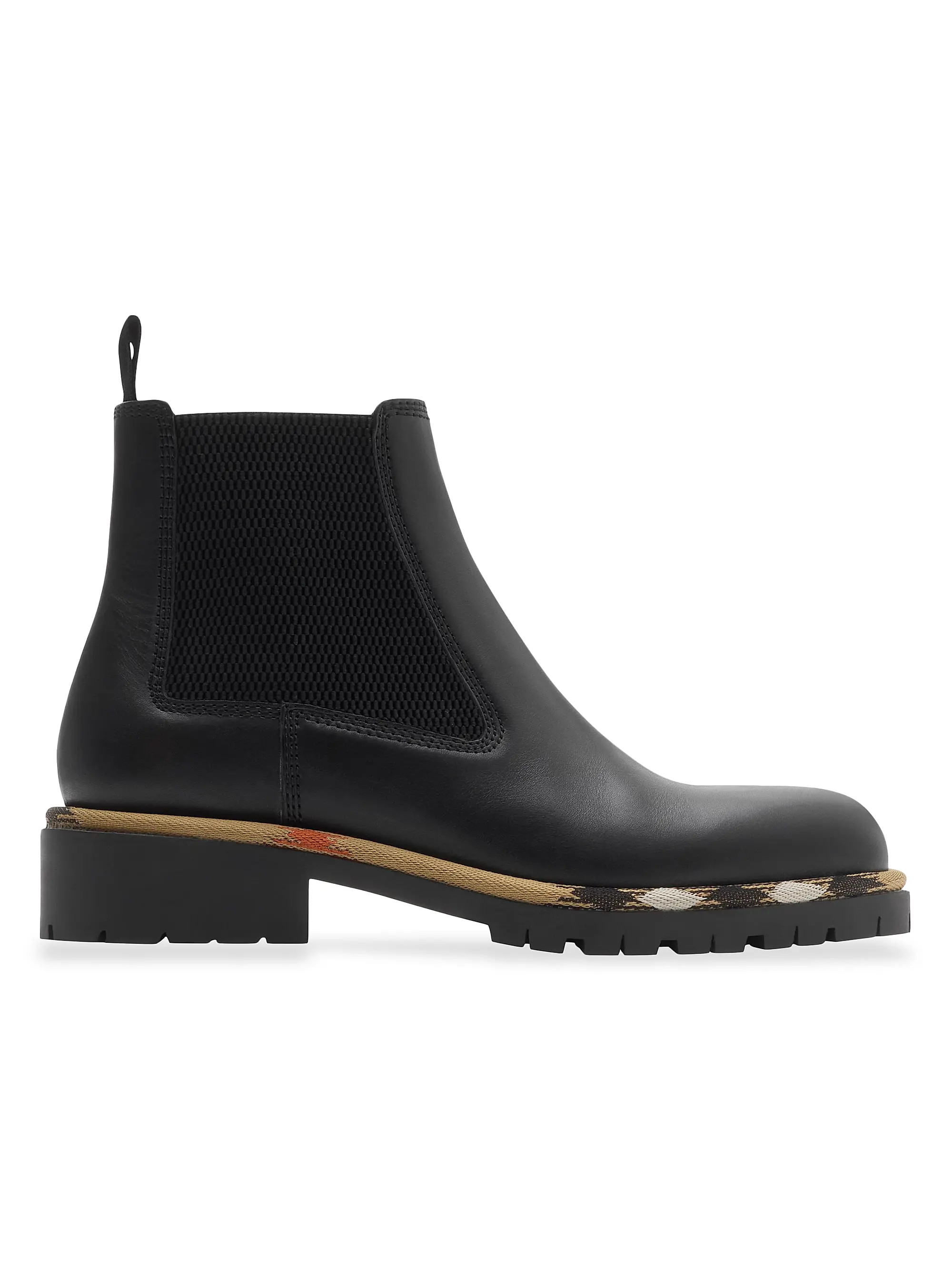 Burberry Gravel 35MM Chelsea Boots | Saks Fifth Avenue | Saks Fifth Avenue
