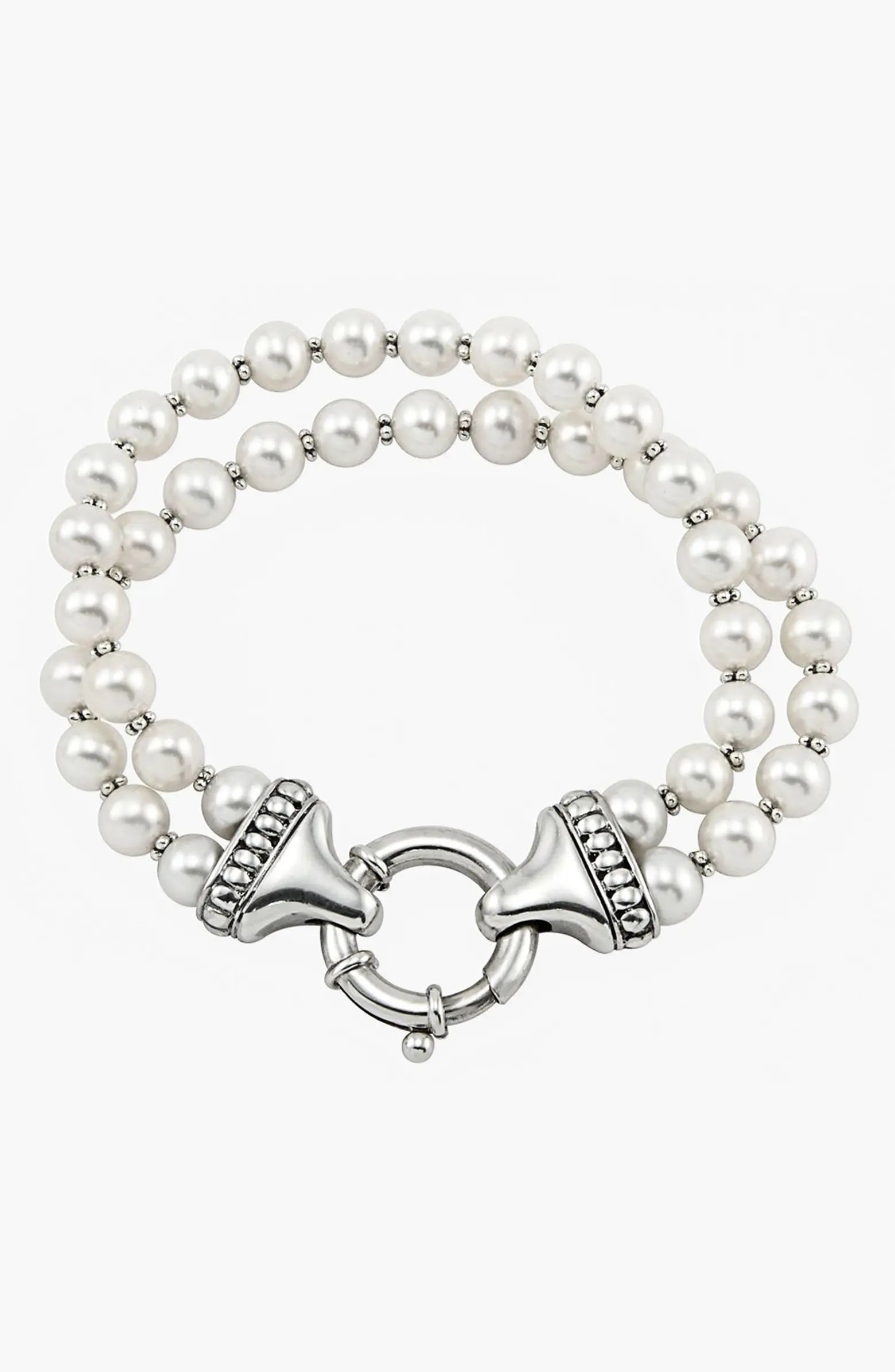 'Luna' Double Strand Pearl Bracelet | Nordstrom