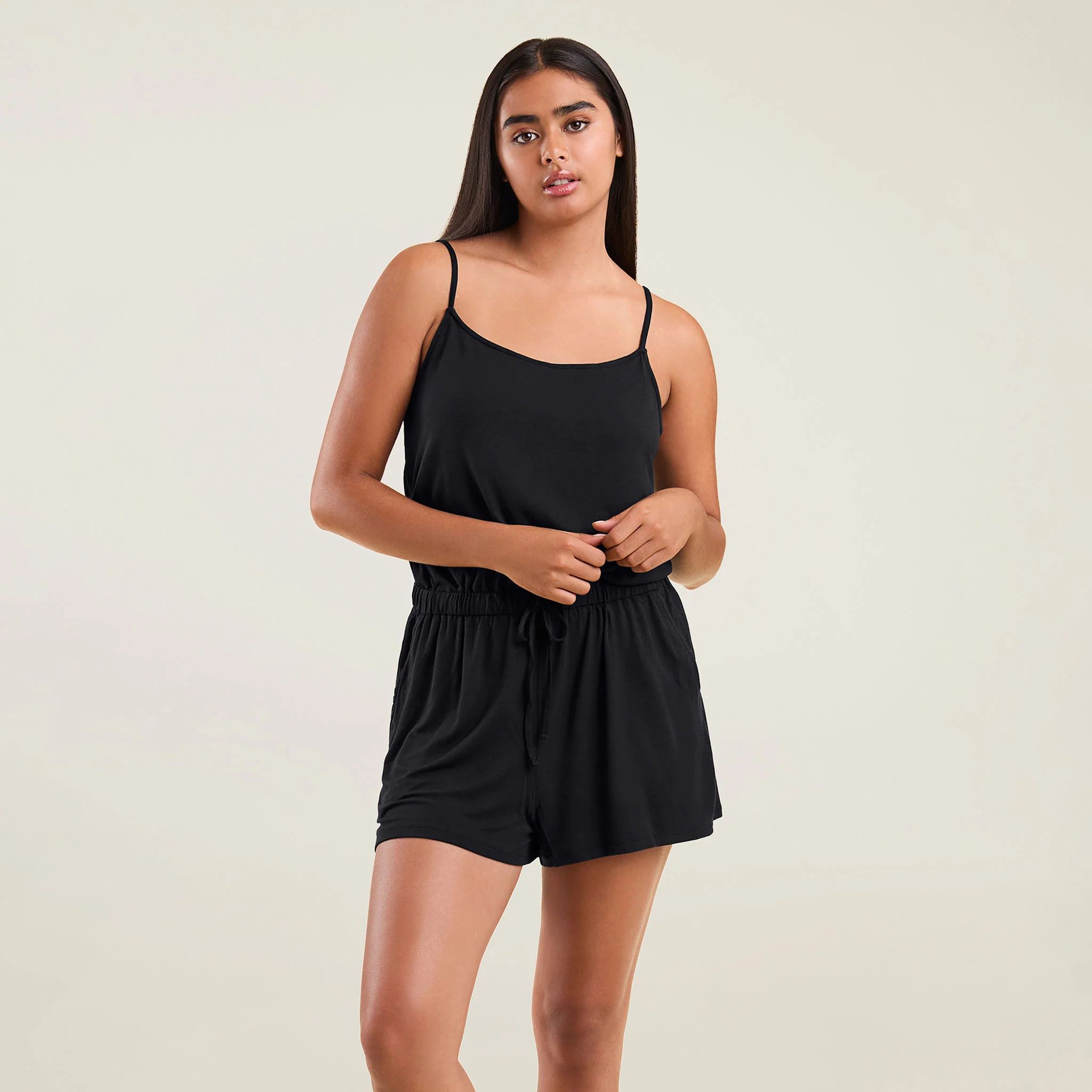 Sleep Romper | Black - nuuds | nuuds