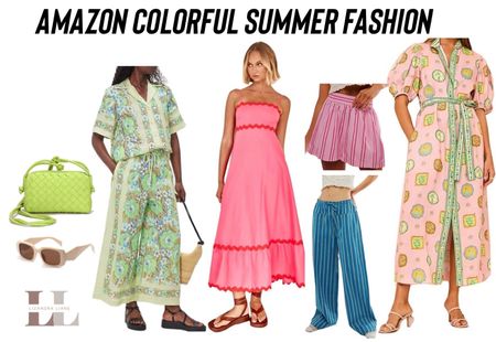 Recent Amazon summer outfits, colorful summer fashion, affordable style, Amazon finds, vacation outfits, travel outfits 

#LTKStyleTip #LTKFindsUnder50 #LTKFindsUnder100