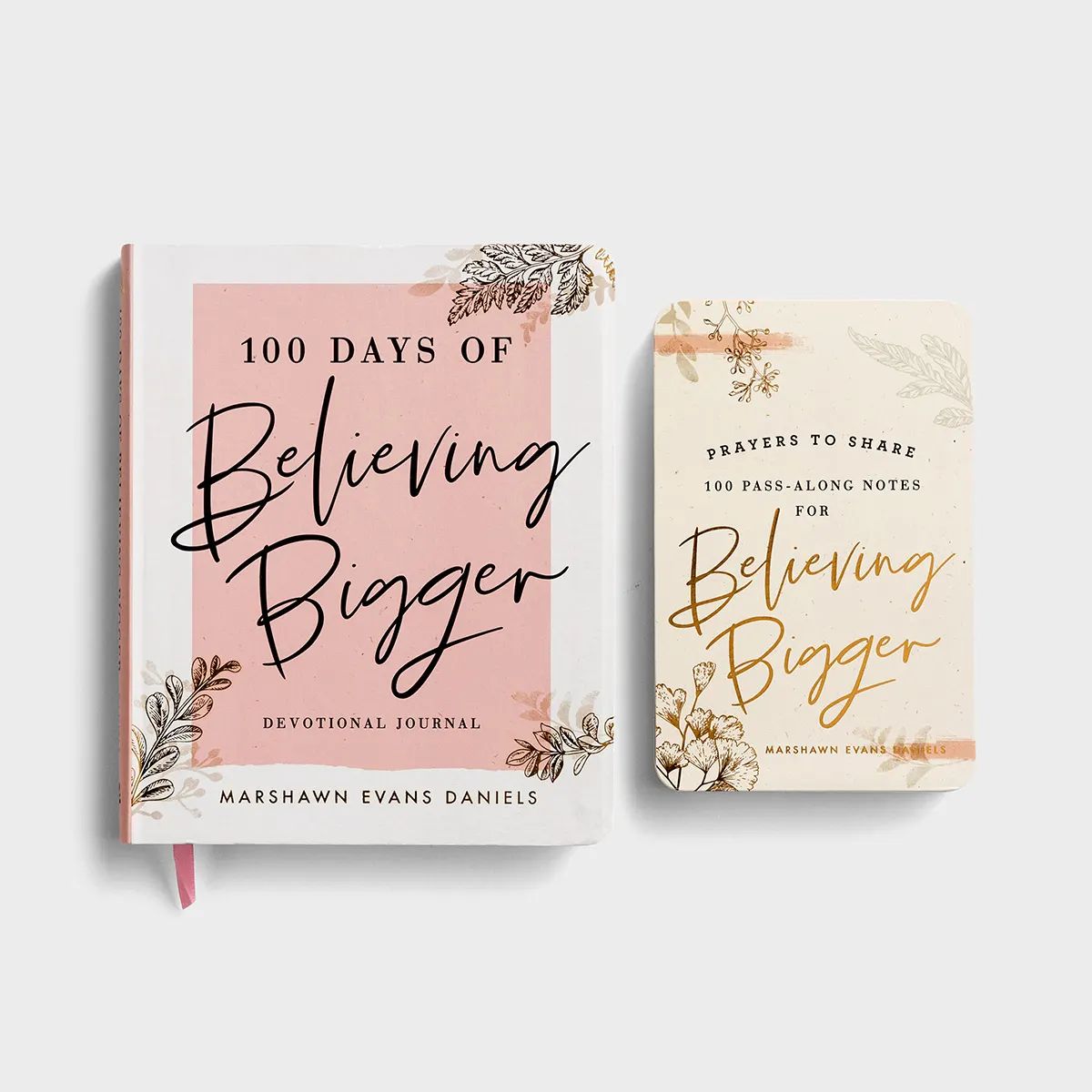 Marshawn Evans Daniels - 100 Days of Believing Bigger - Devotional Journal and Prayers to Share S... | DaySpring