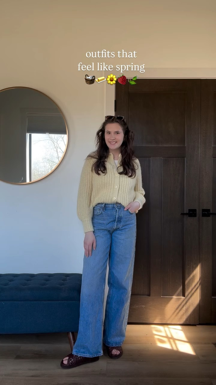 FINALLY feels like spring!! 🧺🧈🌼🍓🍃