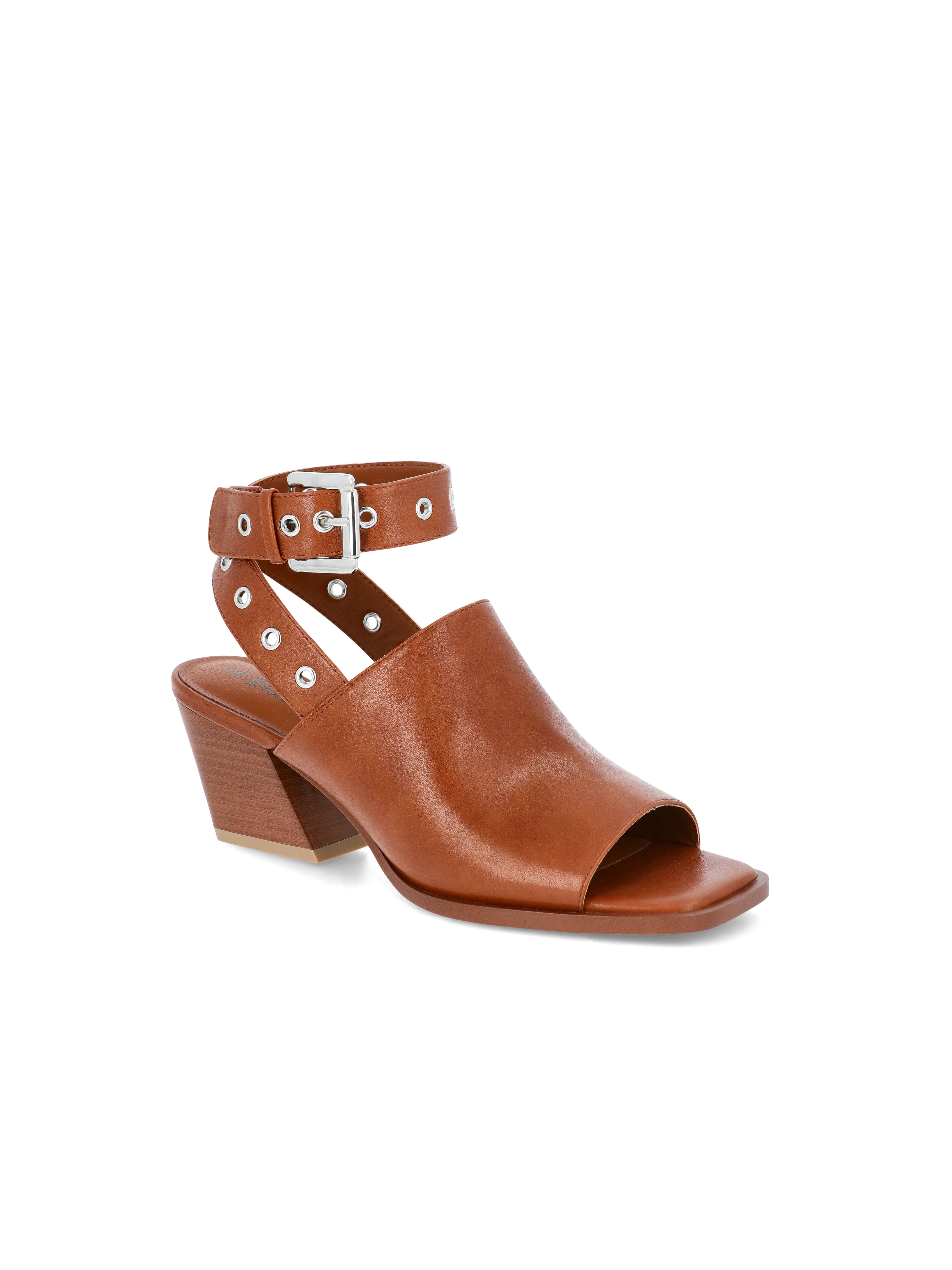 No Boundaries Buckle Sandal Block Heels, Women's | Walmart (US)