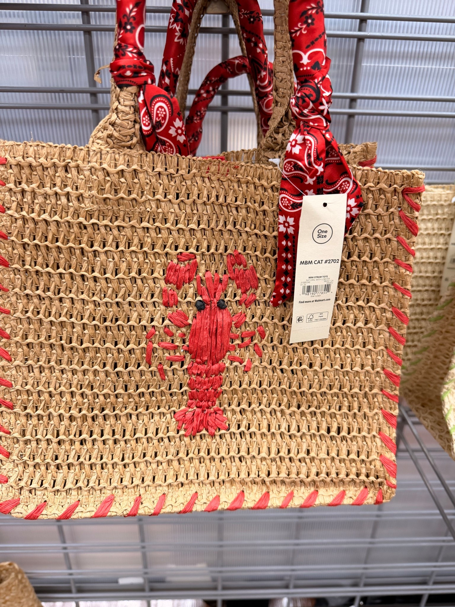 Lobster season! #lobsters #capeside #beach #beachbag #beachday #summer Tvacation #totebag #walmart #walmartstyle #walmartfashion 