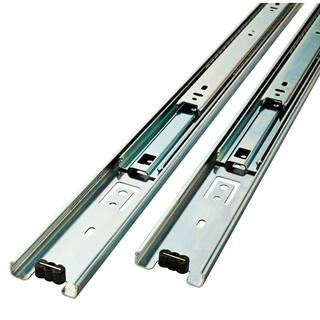 1 Pair 14 in. Full Extension Side Mount Ball Bearing Drawer Slide Set 1-Pair (2 Pieces) | The Home Depot