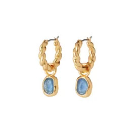 Cypriot Twist Hoop Earrings with Removable Charms | The MET