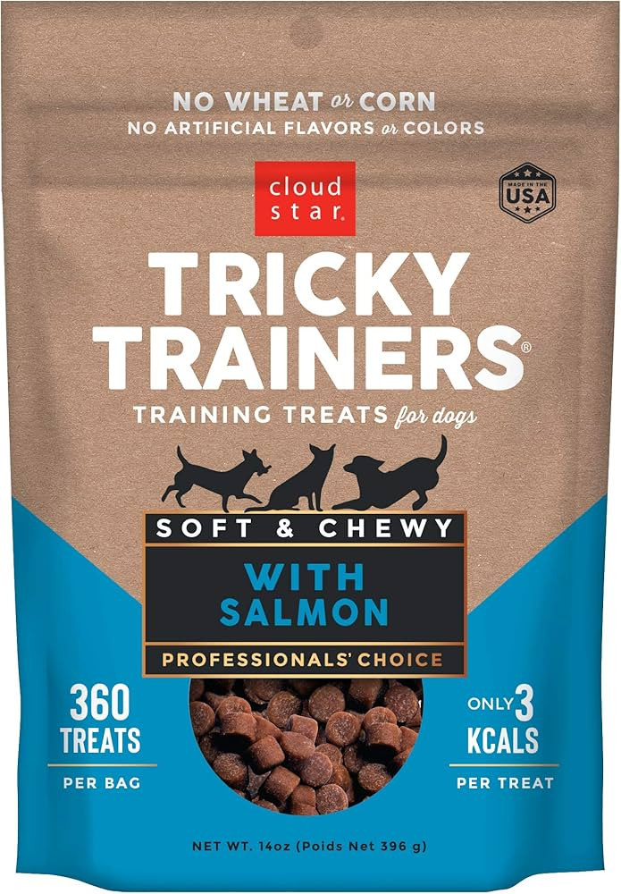 Cloud Star Tricky Trainers Chewy Dog Treats – Whole Grain Soft for Training, 14 Ounce (Pack of ... | Amazon (US)