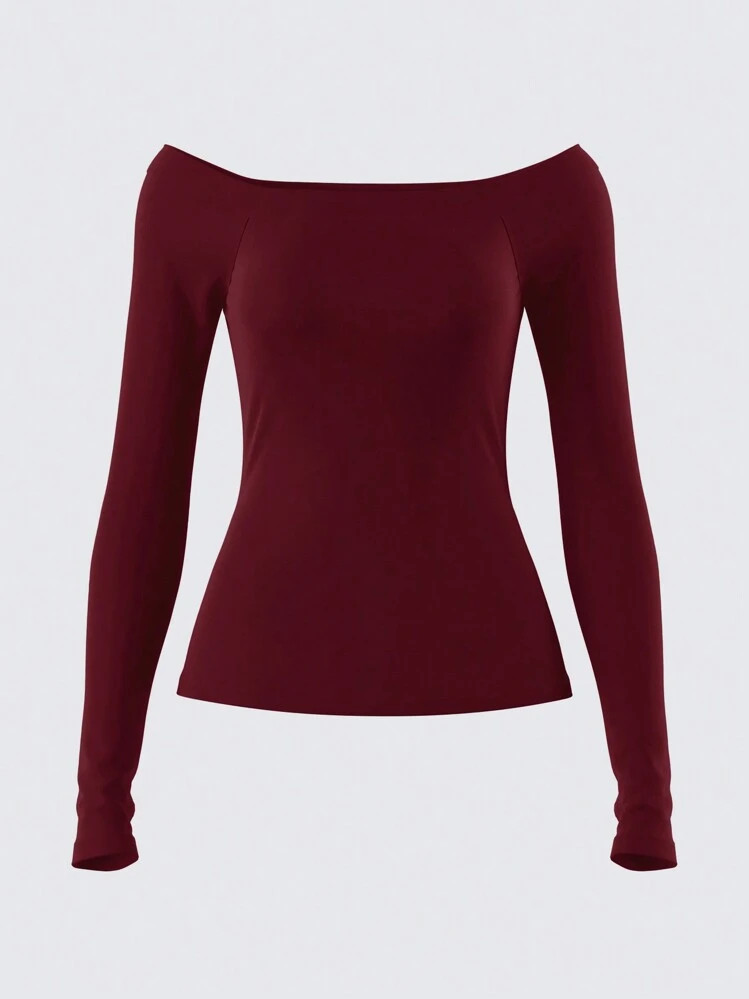 Off the shoulder top | SHEIN