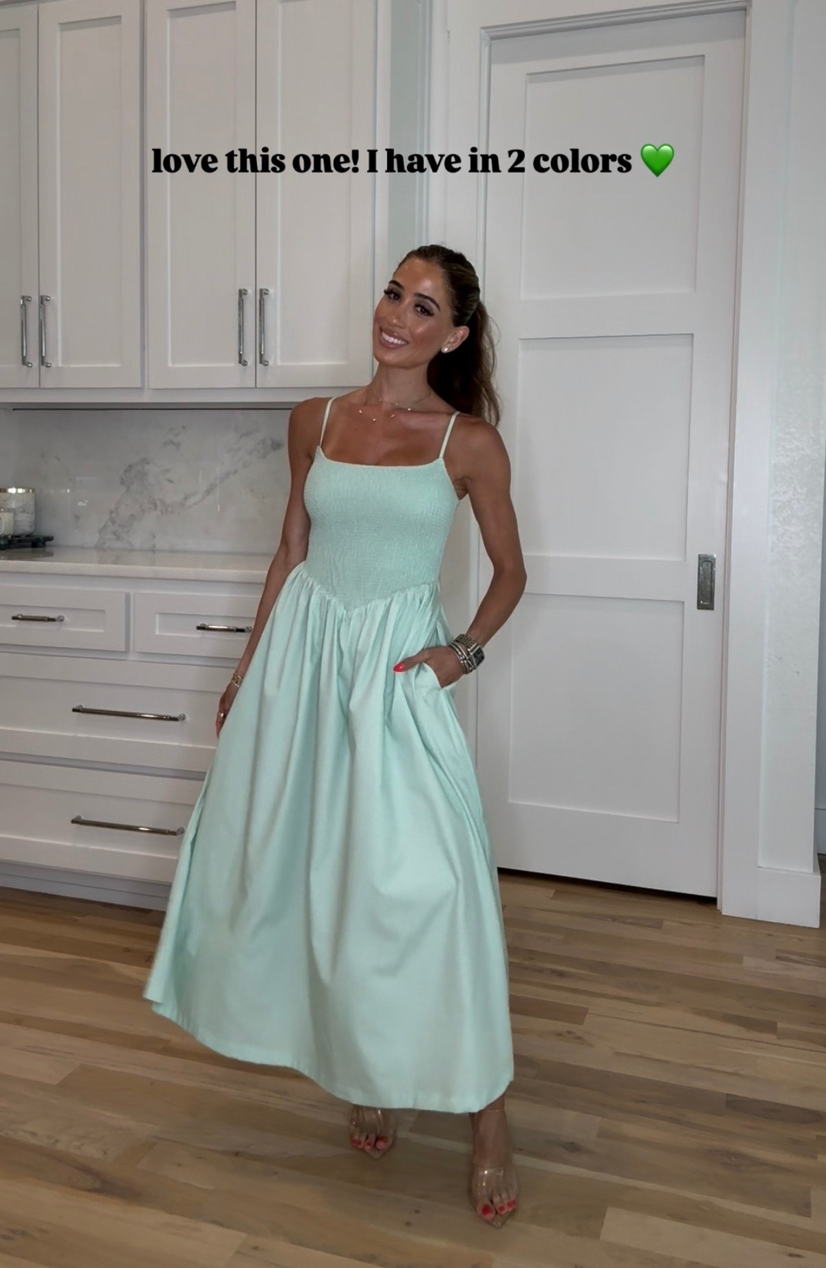 Midi dress size xxsp has hidden pockets 

#LTKPetite #LTKSaleAlert