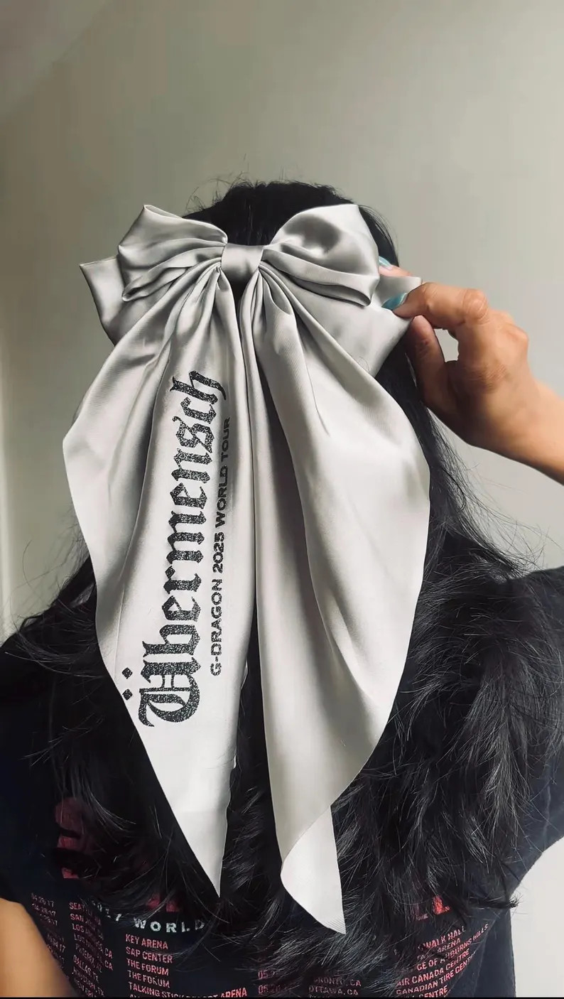 Custom Übermensch Inspired Concert Hair Bow - Edgy 2025 World Tour Fan Accessory - Etsy | Etsy (US)