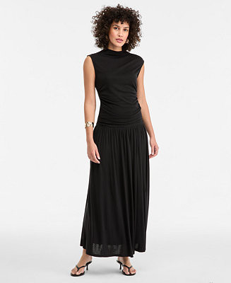 Women's Sleeveless High Neck Knit Top | Macy's