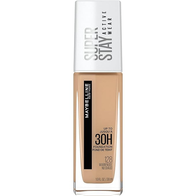 Maybelline Super Stay Full Coverage Liquid Foundation Active Wear Makeup, Up to 30Hr Wear, Transf... | Amazon (US)