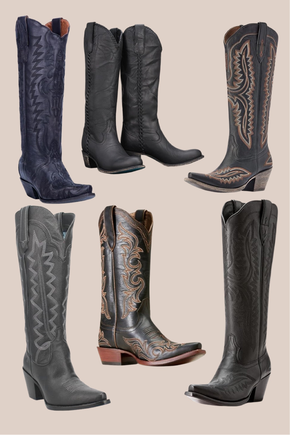 Black Cowboy Boots 

#LTKU #LTKGiftGuide #LTKSeasonal
