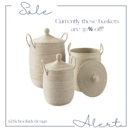 The most versatile baskets are currently 30% off! Such a great price for pieces that are both functional and stylish! 

All three sizes linked through the one below!

#LTKhome #LTKsalealert #LTKunder100