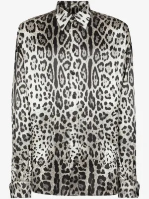 leopard-print shirt | Farfetch Global