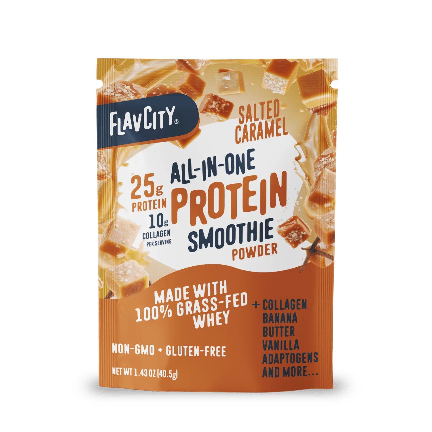Protein Smoothie Single-Serve Salted Caramel | FlavCity