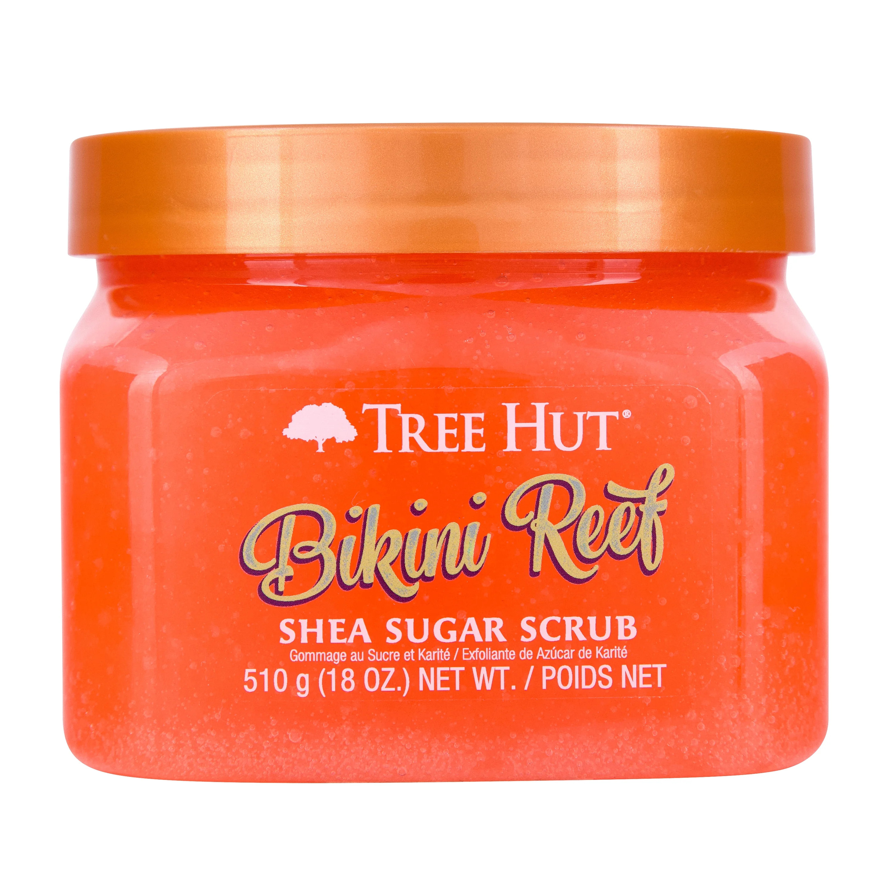 Tree Hut Bikini Reef Shea Sugar Exfoliating & Hydrating Body Scrub, 18 oz. | Walmart (US)