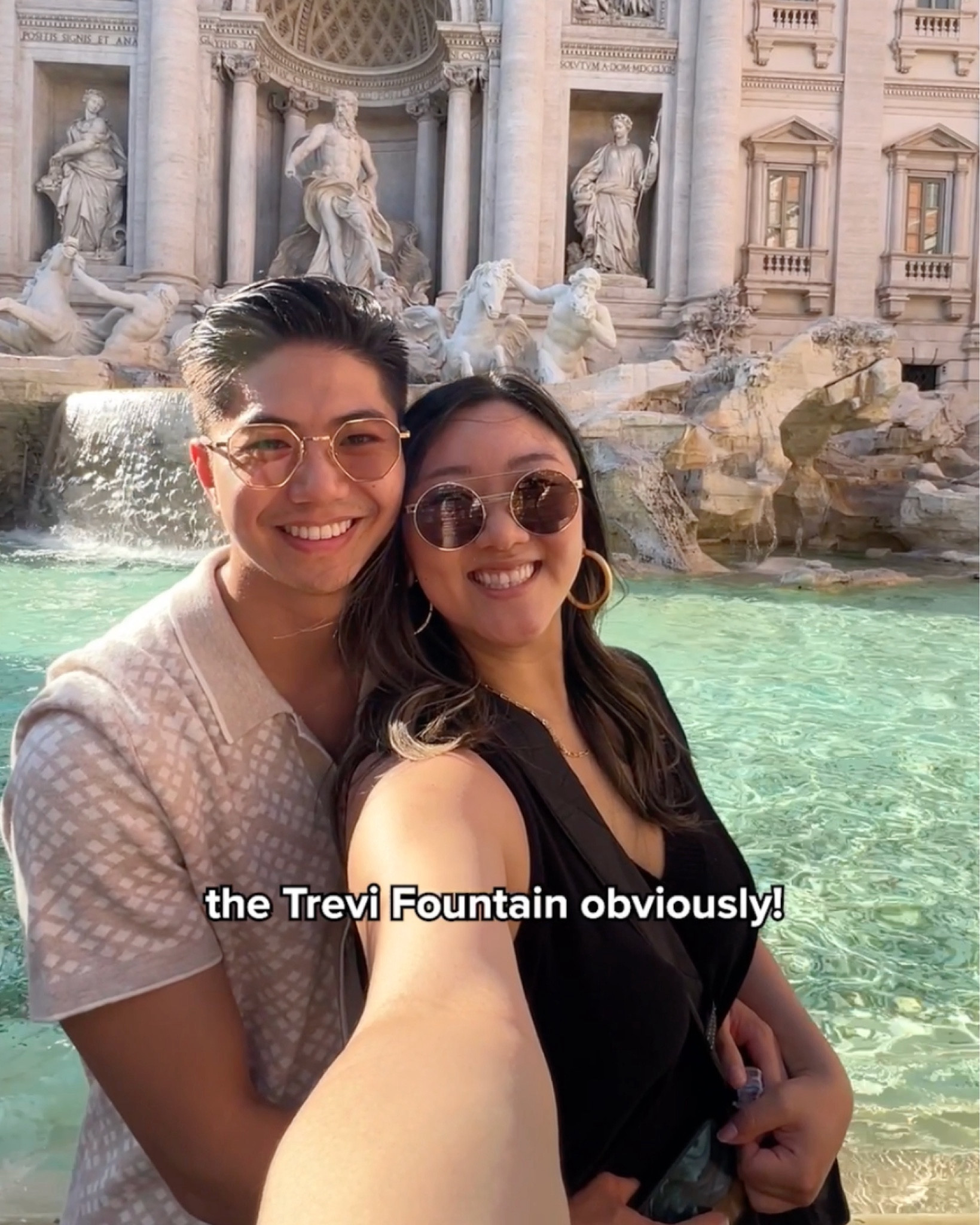 ITALY DAY 3! I wore a cute black dress and my fiance wore a geometric button-through polo shirt! My accessories are linked too! Full video of this trip can be found on my IG @jasminepak 
#vacationlook #outfitinspo #couplestyle #traveloutfit

#LTKstyletip #LTKmens #LTKtravel